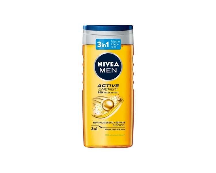 NIVEA MEN Active Energy Shower Gel 250ml