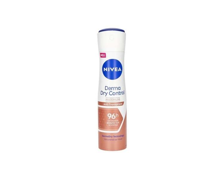 Nivea Derma Dry Control Deodorant Spray 150ml