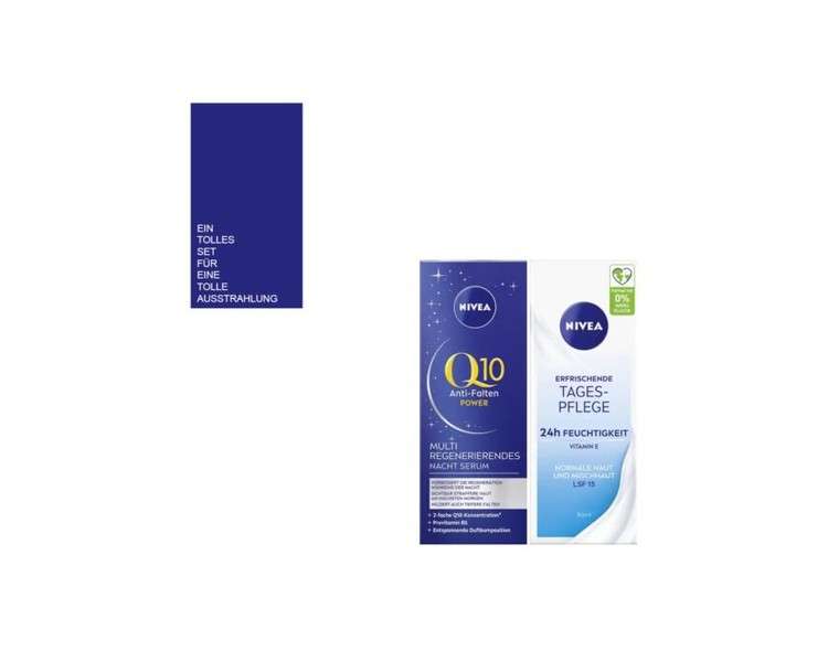 NIVEA Refreshing Day Care + Q10 Anti-Wrinkle Power Serum