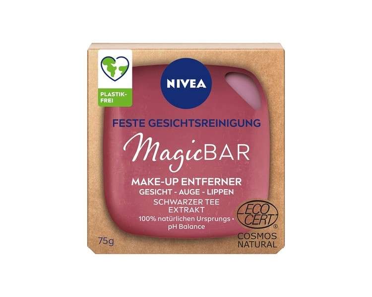 NIVEA MagicBAR Solid Face Cleansing Makeup Remover 75g