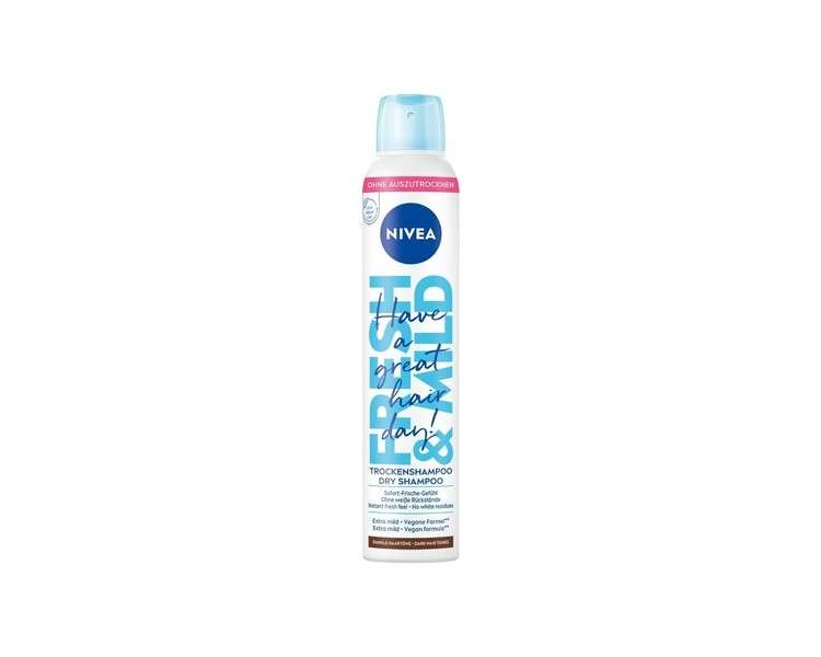 Nivea Fresh & Mild Dry Shampoo for Dark Hair Tones 200ml