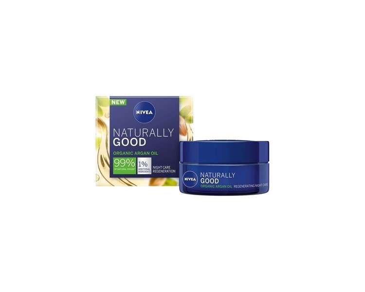 Nivea Naturally Good Regenerating Night Cream 50ml 1.7 fl oz