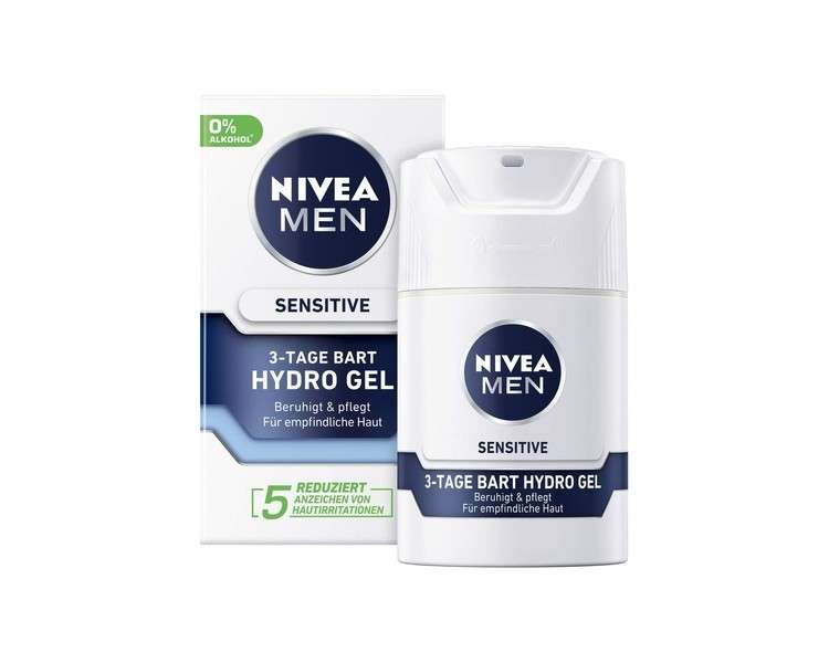 Nivea Men Sensitive 3-Day Beard Hydro Gel 50ml