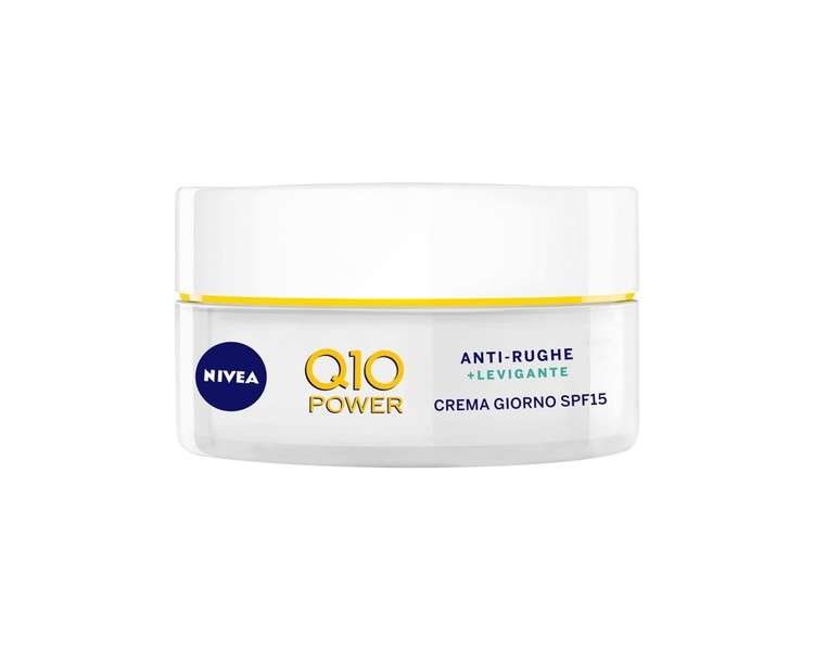 NIVEA Q10 Anti-Wrinkle + Pore Refining Extra Light Day Cream 50ml with SPF 15