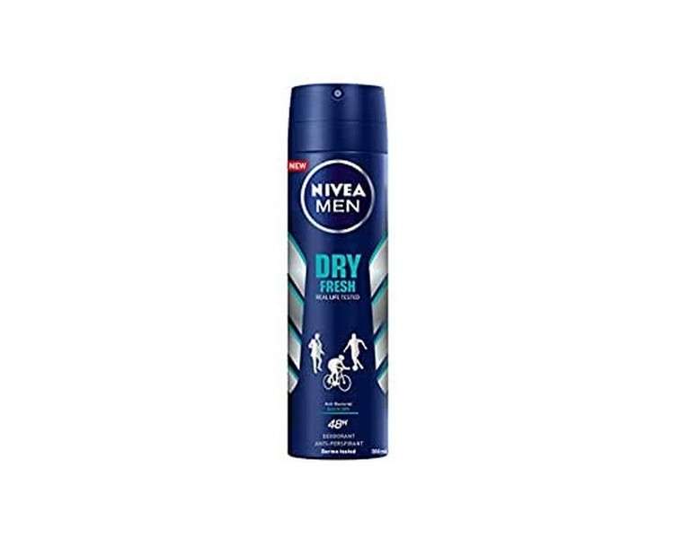 NIVEA Men Dry Fresh Antiperspirant Deodorant 200ml