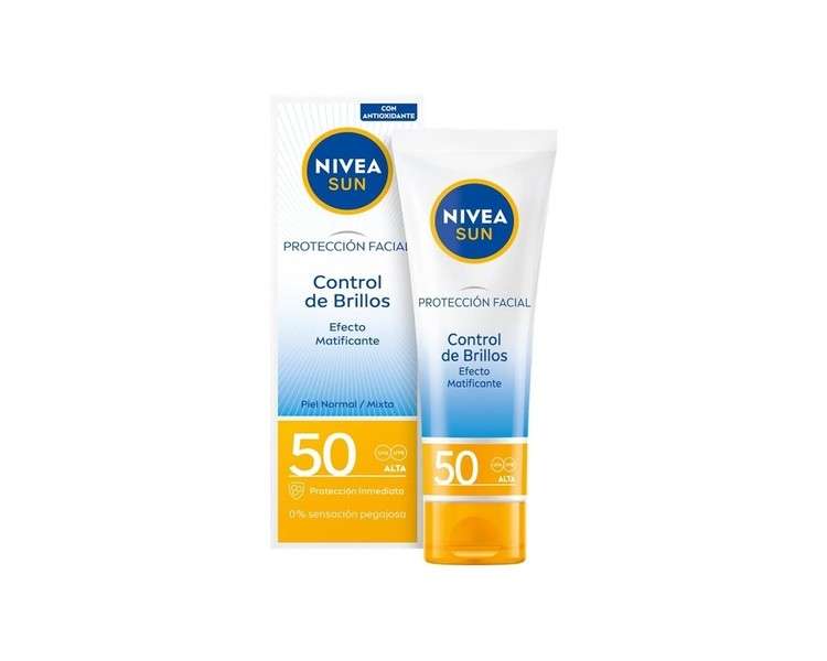 Nivea UV Face Shine Control Cream SPF50 50ml