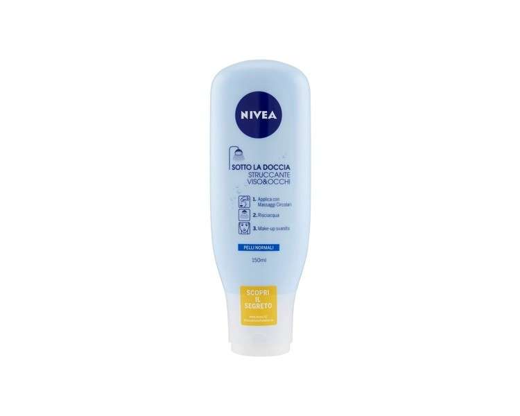 NIVEA Make Up Remover Under The Shower Face and Eyes For Normal Skin 150ml