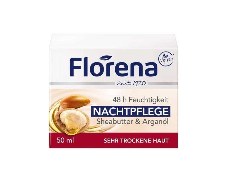 Florena Shea Butter Night Cream 50ml