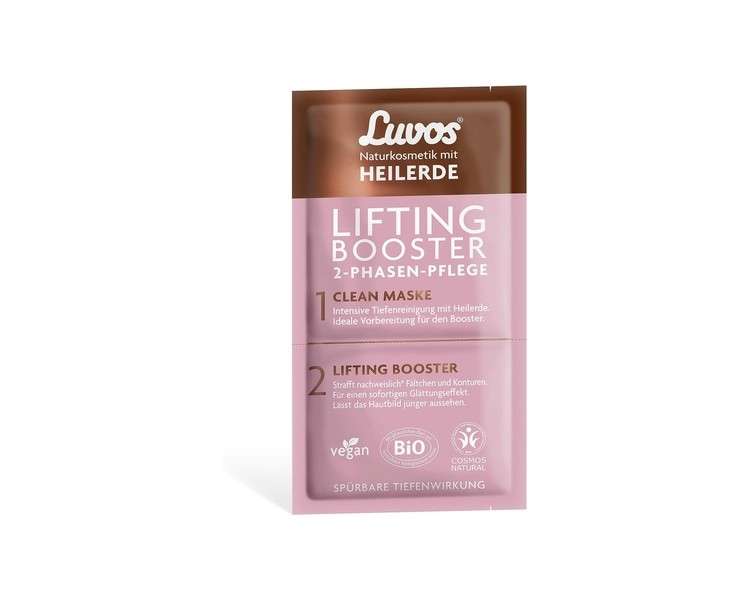 Luvos Lifting Booster Lifting Cream Clean Mask Face Cleansing Mask with Instant Effect 1x9.5ml