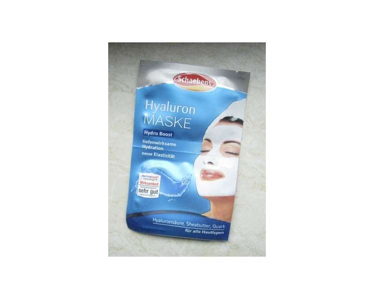 Schaebens Hyaluron Hydro Boost Face Mask 2x5ml - Pack of 2