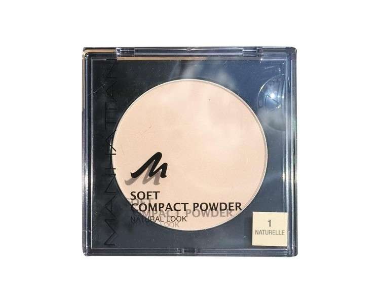 Manhattan Soft Compact Powder 1 Natural 9g