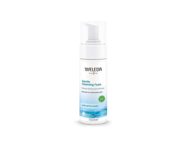 Weleda Bio Gentle Cleansing Foam Natural Face Cleanser for Deep Pore Cleansing 150ml