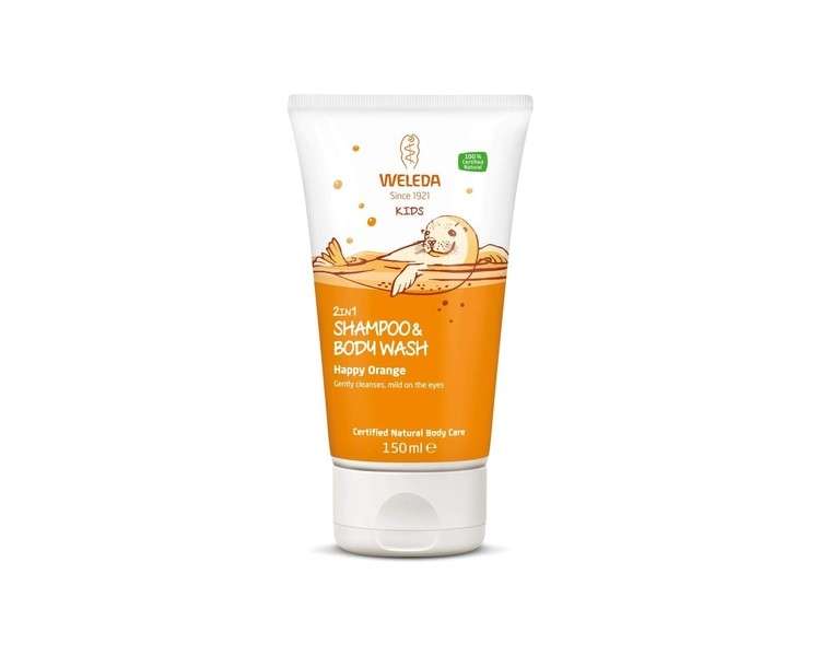 Weleda Bio Kids 2in1 Shower & Shampoo Fruity Orange 150ml