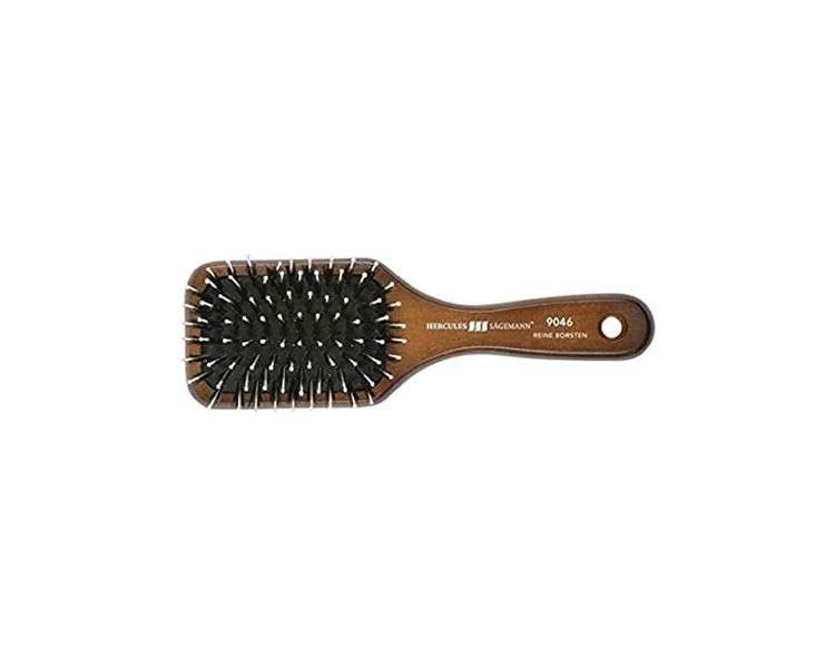 Hercules Sägemann Hair Dryer Brush 9046 with 8 Rows of Wild Boar Bristles