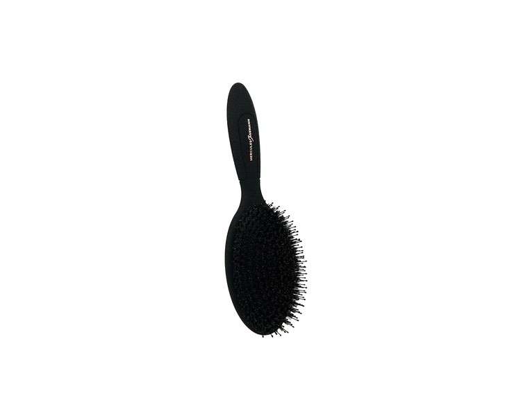 HERCULES SÄGEMANN 9151 Paddle Brush Natural Bristle Brush with Nylon Pins for Long Hair