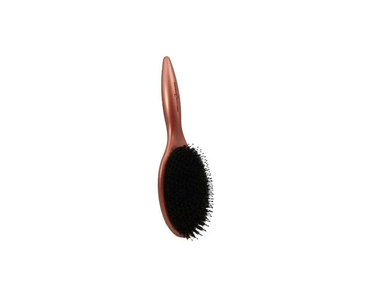 HERCULES SÄGEMANN 9150 Paddle Brush Natural Bristle Brush with Nylon Pins for Long Hair