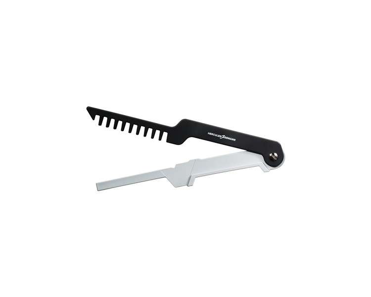 Hercules Sägemann 79410 Splissart Slide & Cut High Quality Comb with Manual Split End Trimmer for Targeted Split End Removal