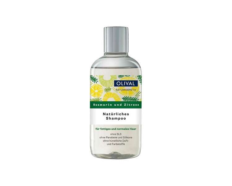 Natural Rosemary and Lemon Shampoo 250ml