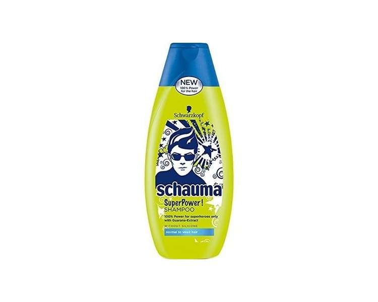 Schwarzkopf Schauma SuperPower! Shampoo 250ml 8.4 fl oz