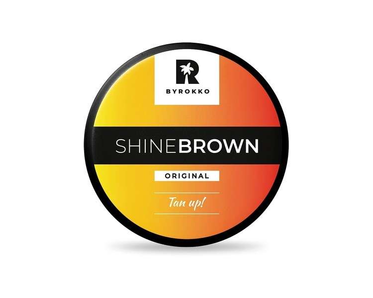 BYROKKO Shine Brown Sunbed Tanning Accelerator 190ml