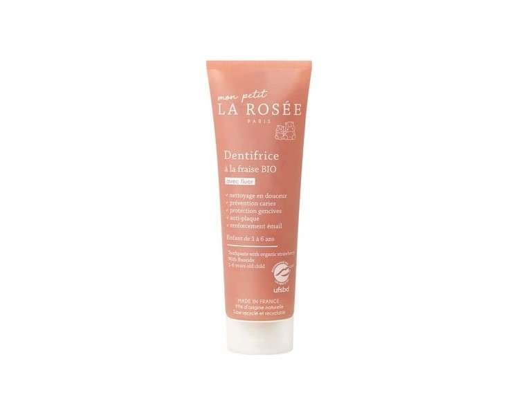 La Rosée Baby Toothpaste Strawberry Organic 50ml