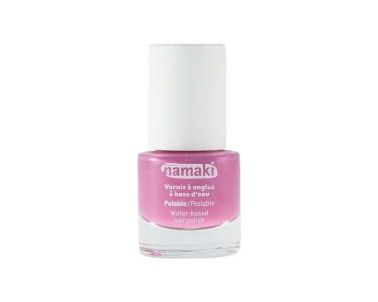 Namaki Children's Organic Nail Polish Water-Based Pink Color