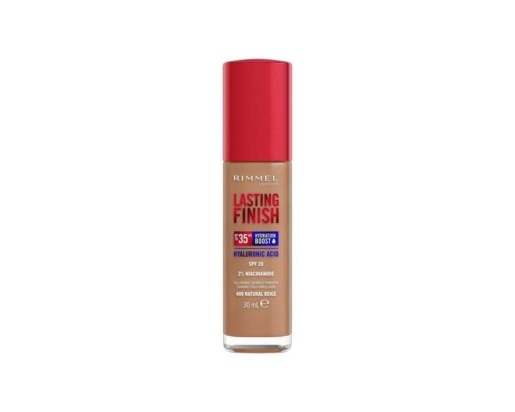 Lasting Finish 35HR Foundation 400 Natural Beige