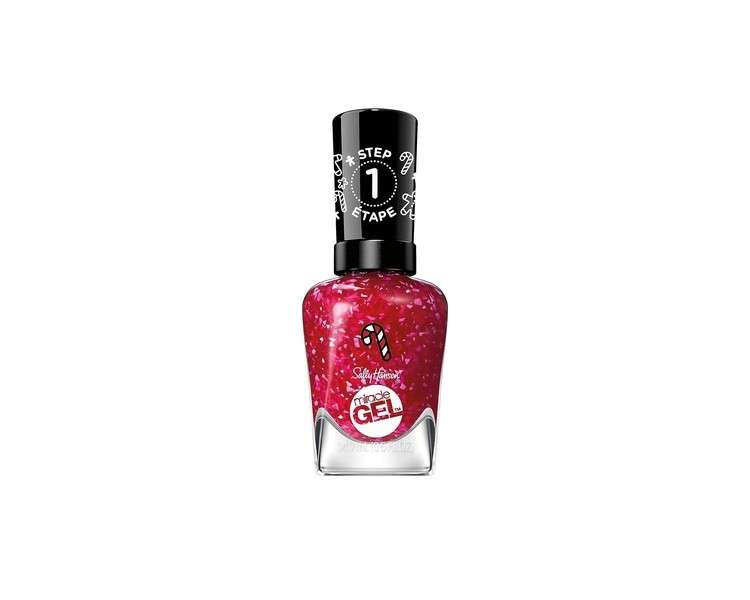 Sally Hansen Miracle Gel Holiday Collection Nail Polish Peppermint to Be 912