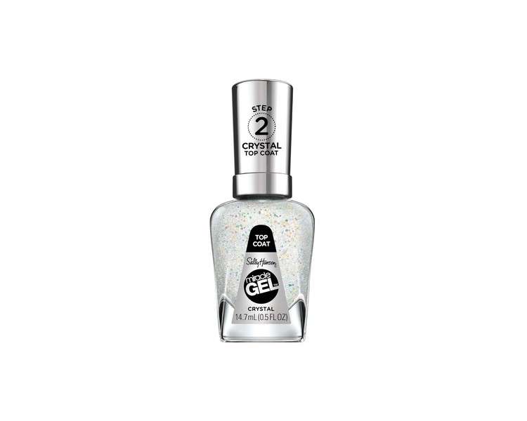 Sally Hansen Miracle Gel Nail Polish Crystal Top Coat 0.5 fl oz