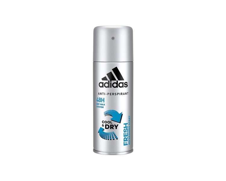 Adidas Fresh Men's Deodorant Body Spray pH Balanced 150ml