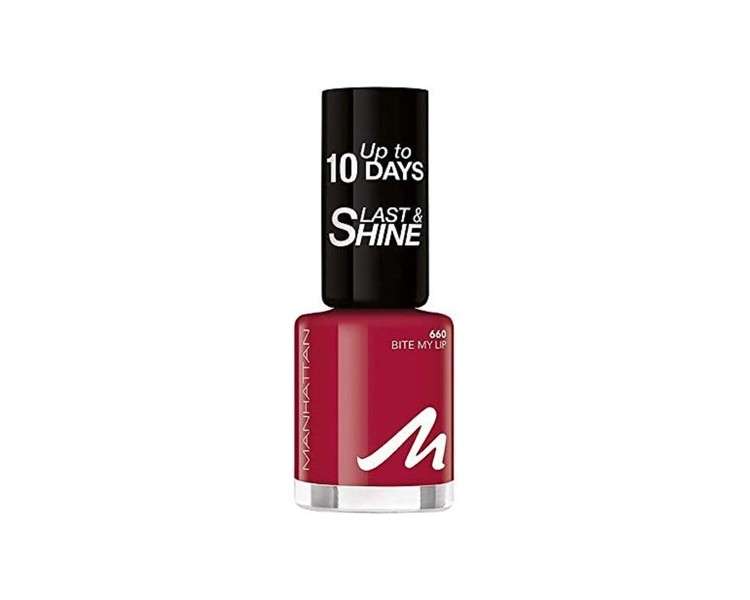 Last & Shine Nail Polish Bite My Lip 8ml