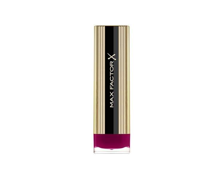 Max Factor Colour Elixir 135 Pure Plum 4g - Lipstick for Women Purple, Classic, Glossy