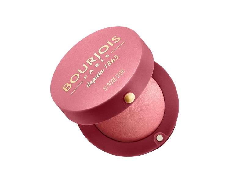 Bourjois Little Round Pot Blush 34 Rose Dor 2.5g