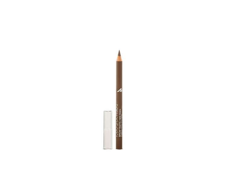 Manhattan Brow'Tastic Eyebrow Pencil with Filling Fibers for Fuller, Defined Eyebrows Medium 002 1.08g