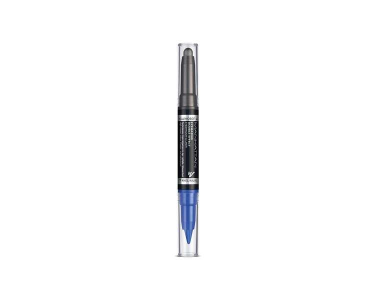 Manhattan Eyemazing Double Effect Eyeshadow & Liner 2-in-1 Pen - Colour 004 Cobalt Storm 2g