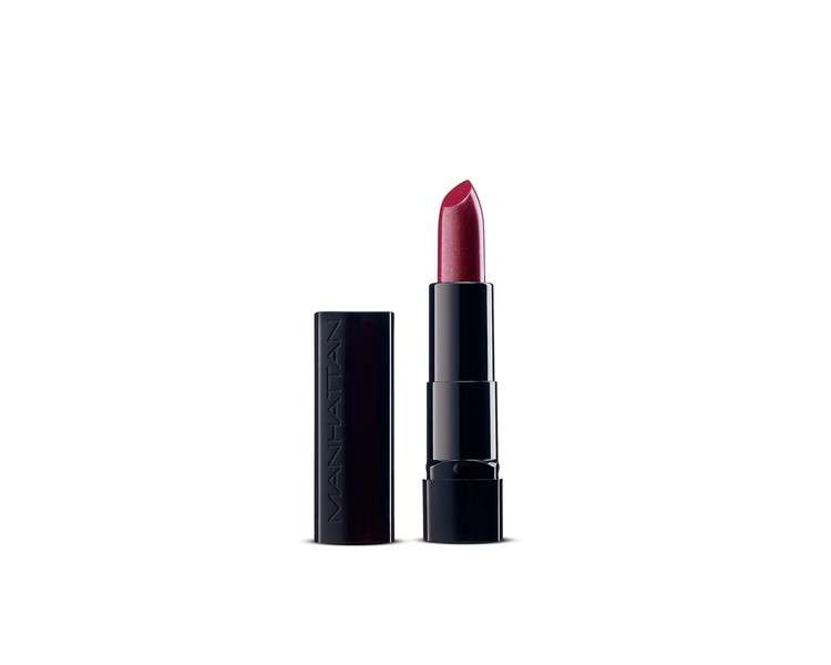 Manhattan All In One Lipstick Shimmering Lipstick for Long-lasting Shine and Intense Color 4.5g Precious Plum 970