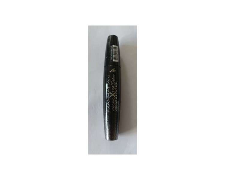 Manhattan Volcano Xtra Deluxe Volume and Light Feel Mascara Black 10ml