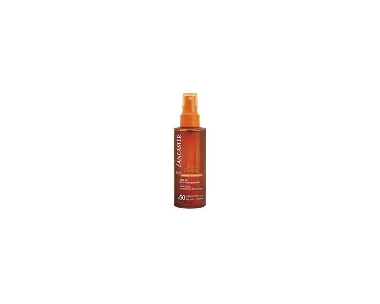 Lancaster Sun Beauty Dry Oil Fast Tan Optimizer SPF 50 5 Ounce