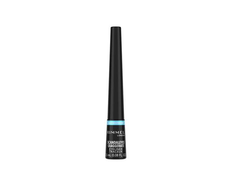 Rimmel Exaggerate Liquid Eyeliner Black 2.5ml