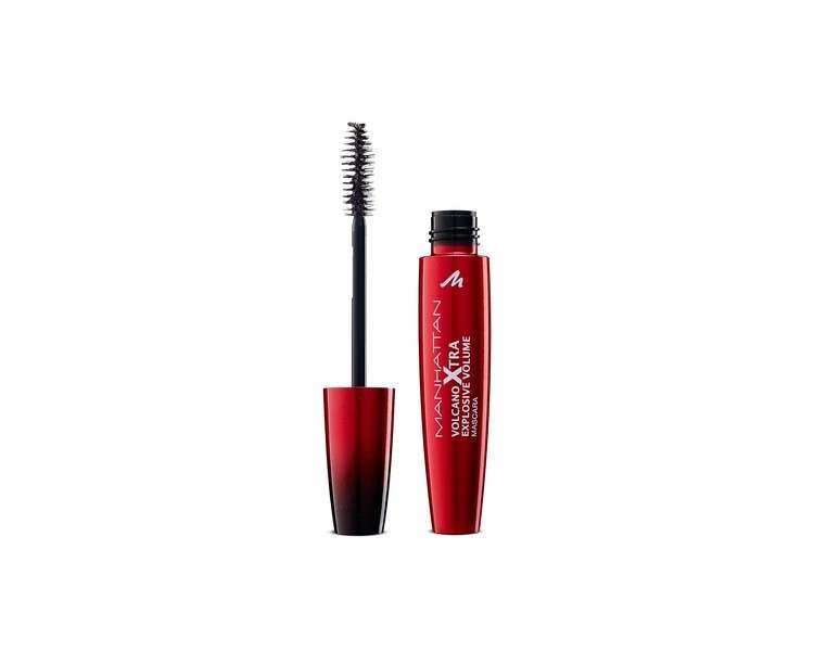 Manhattan Volcano Xtra Mascara Unbeatable Volume and Maximum Color Definition Brown 99T 10ml