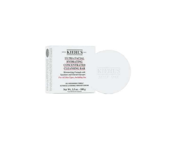 Kiehl's Ultra Facial Hydrating Concentrated Cleansing Bar 3.5oz 100g