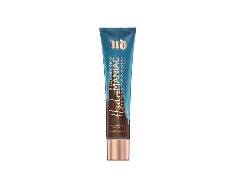 Urban Decay Stay Naked Hydromaniac Tinted Glow Foundation Buildable Medium Coverage Vegan Formula Shade 90 35ml