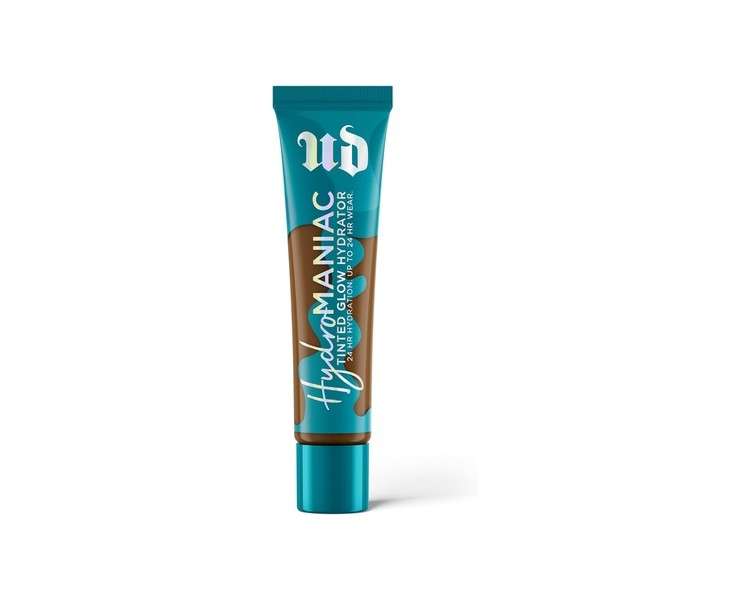 Urban Decay Stay Naked Hydromaniac Tinted Glow Foundation Buildable Medium Coverage Vegan Formula Shade 80 35ml