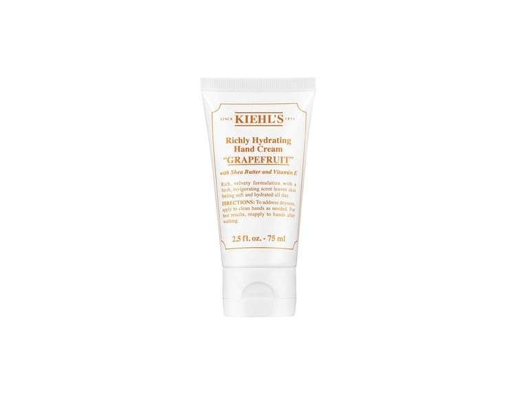 Kiehl's Grapefruit Scented Hand Cream 2.5 oz.