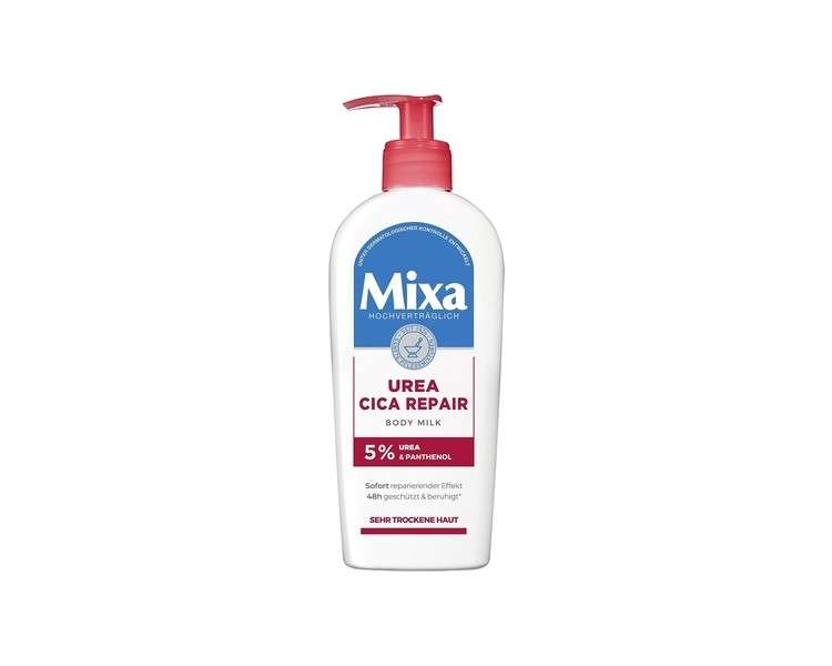 Mixa Urea Cica Body Milk Soothing and Protective Body Milk with Urea and Panthenol for Very Dry Skin 250g