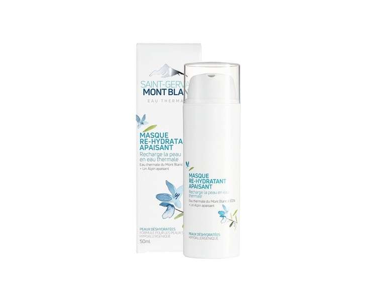 Saint-Gervais Mont Blanc Soothing Rehydrating Face Mask for Sensitive and Dehydrated Skin 50ml