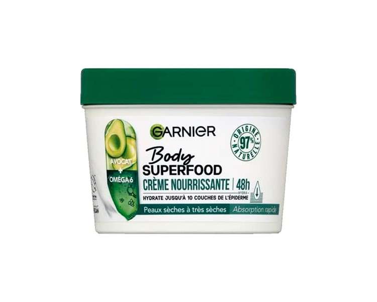 Garnier Body Superfood Avocado Omega 6 Nourishing Body Cream