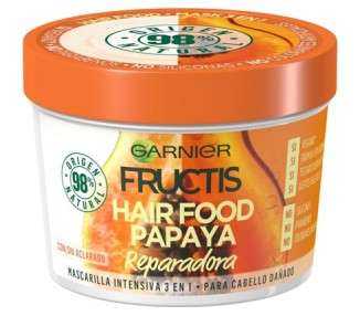 Fructis Hair Food Papaya Repair Mask for Damaged Hair  390ml