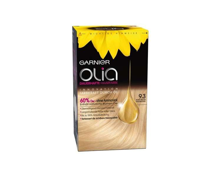 Garnier Olia 9.3 Very Light Golden Blonde