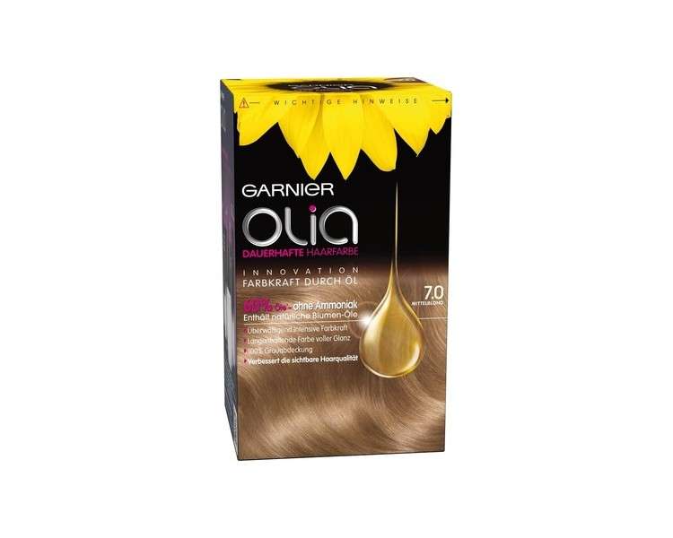 Garnier Olia 7.0 Medium Blonde 1 Count